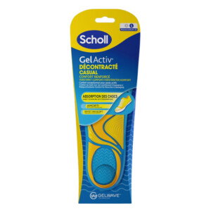 Scholl Gel Active Inlegzolen Casual L (1 paar)