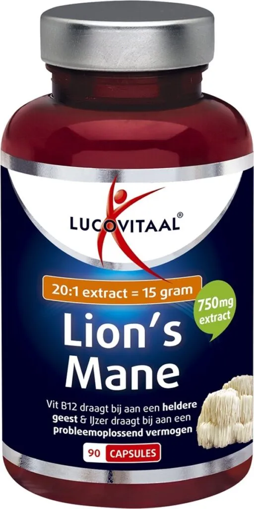 Lucovitaal Lion's Mane (90 capsules)