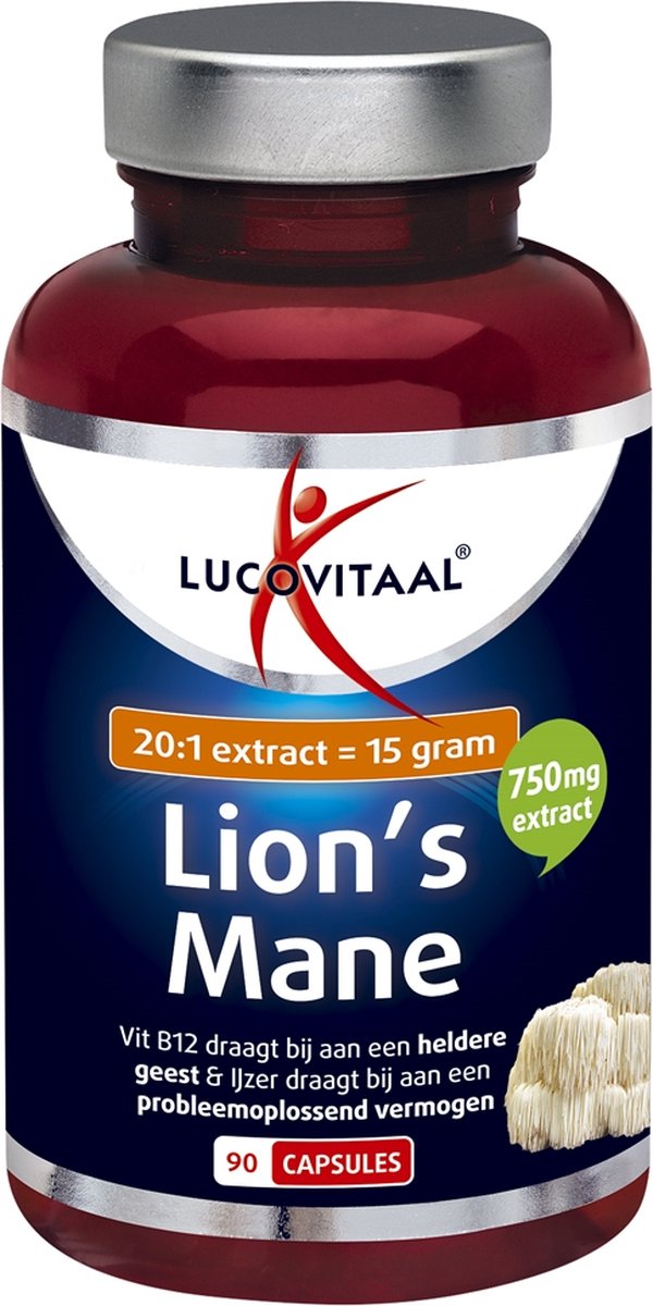 Lucovitaal Lion's Mane (90 capsules)