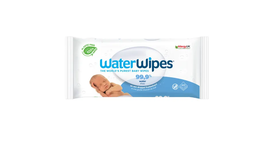 WaterWipes Babydoekjes (48 stuks)
