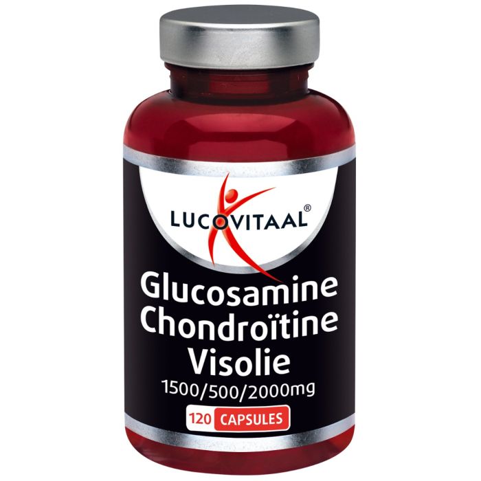 Lucovitaal Glucosamine Chondroïtine Visolie (120 capsules)