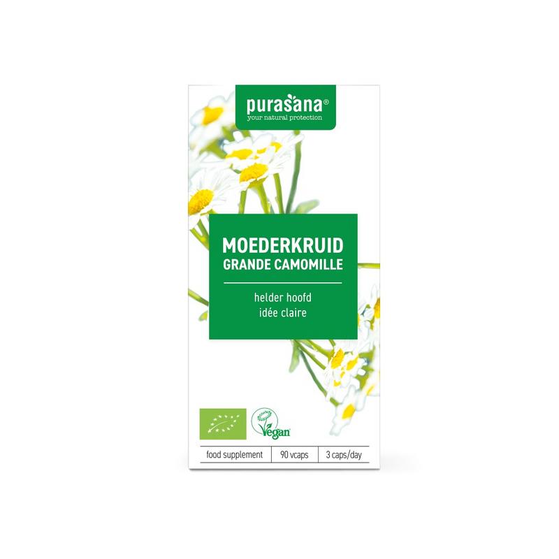 Purasana Moederkruid Vegan Bio (90 vega capsules)
