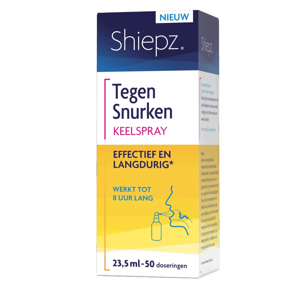 Shiepz Keelspray Tegen Snurken (23,5 ml)