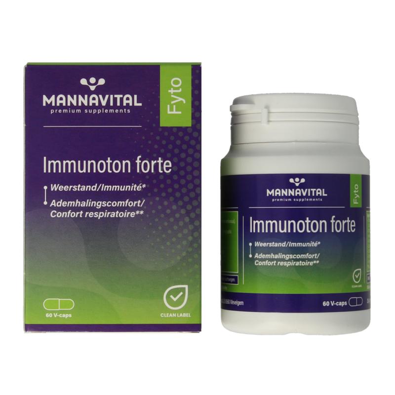 Mannavital Immunoton Forte (60 vega capsules)