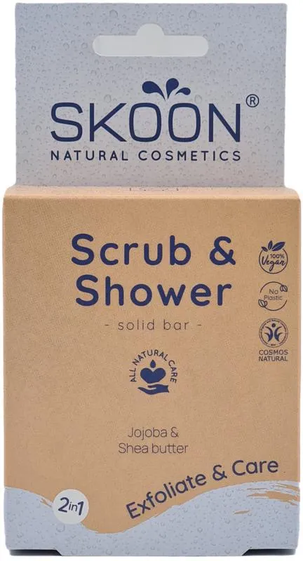 Skoon Scrub en Shower Solid Bar (90 gr)