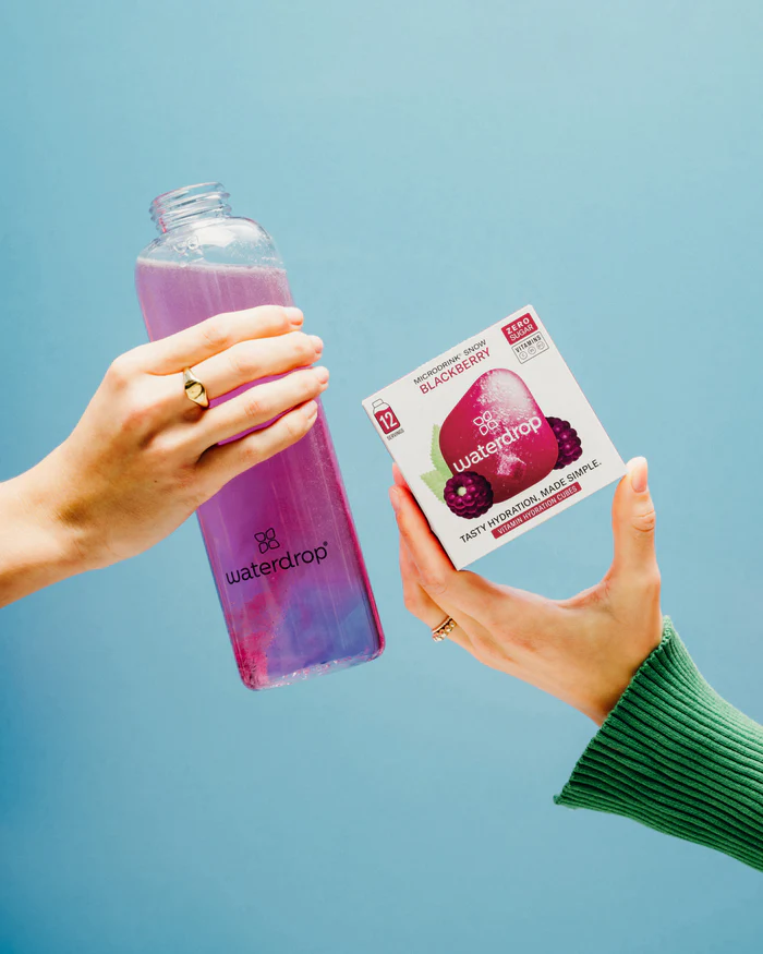 Waterdrop Microdrink Snow Bruistablet Braam (12 stuks)