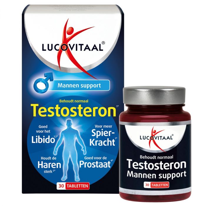 Lucovitaal Testosteron Mannen Support (30 tabletten) - image 4
