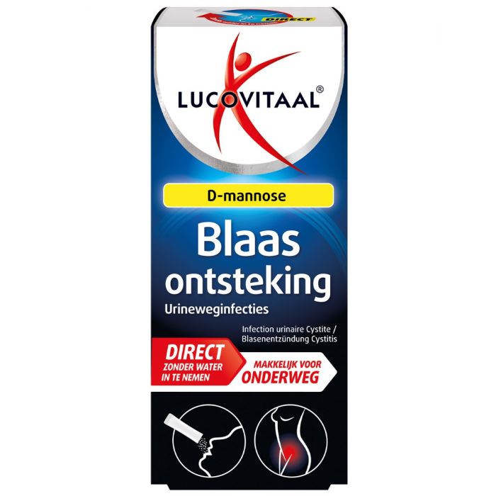 Lucovitaal Blaasontsteking D-mannose Direct (6 sachets)