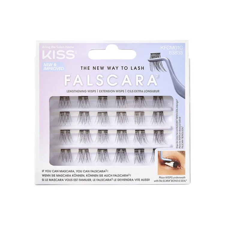 Kiss Falscara eyelash length wisps (1 set)