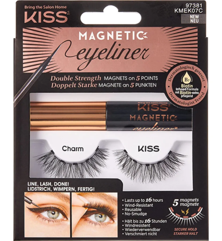 Kiss Magnetic eyeliner&lash kit 07 (1 set)