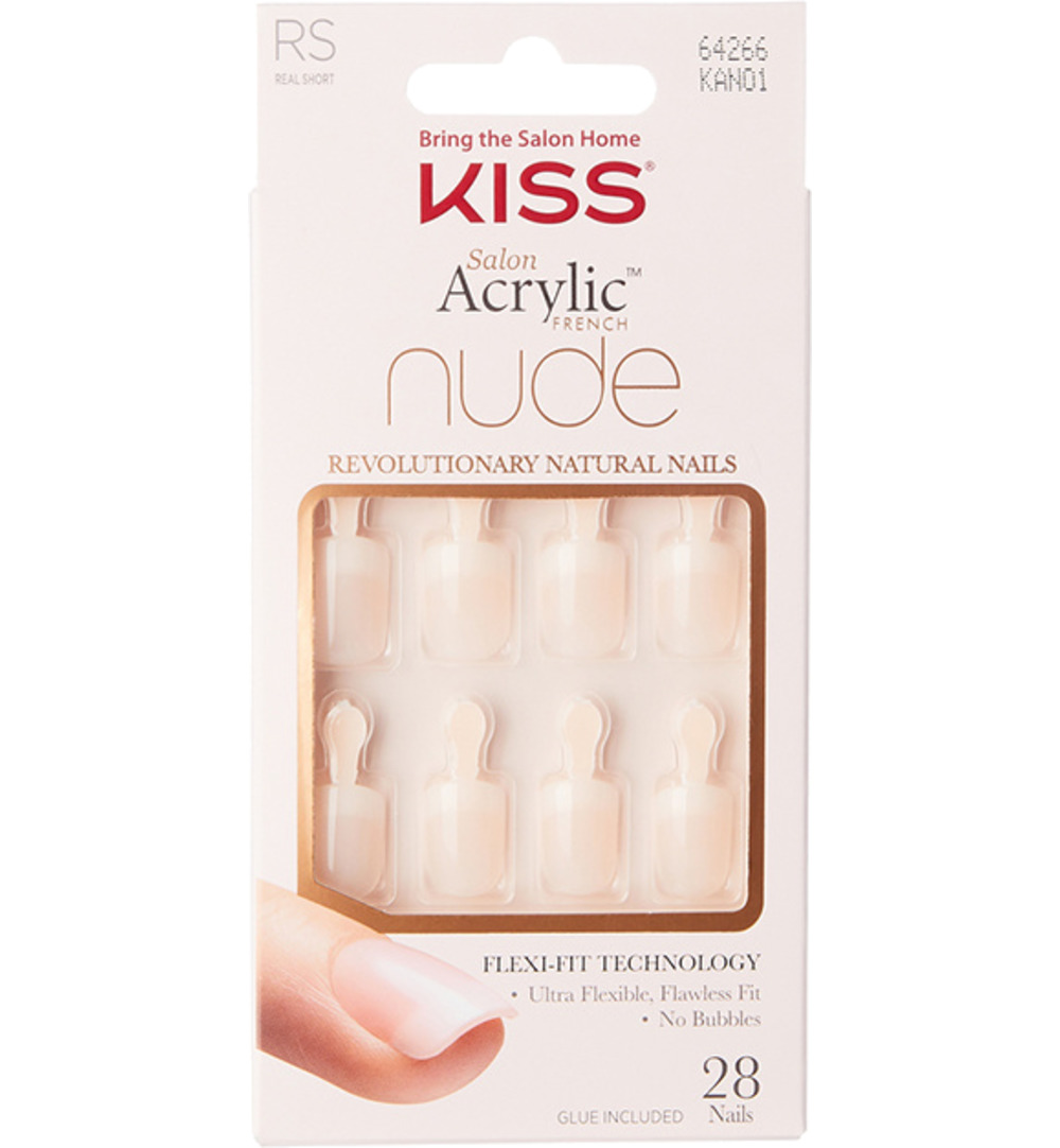Kiss Nude nails breathtaking (1 set)