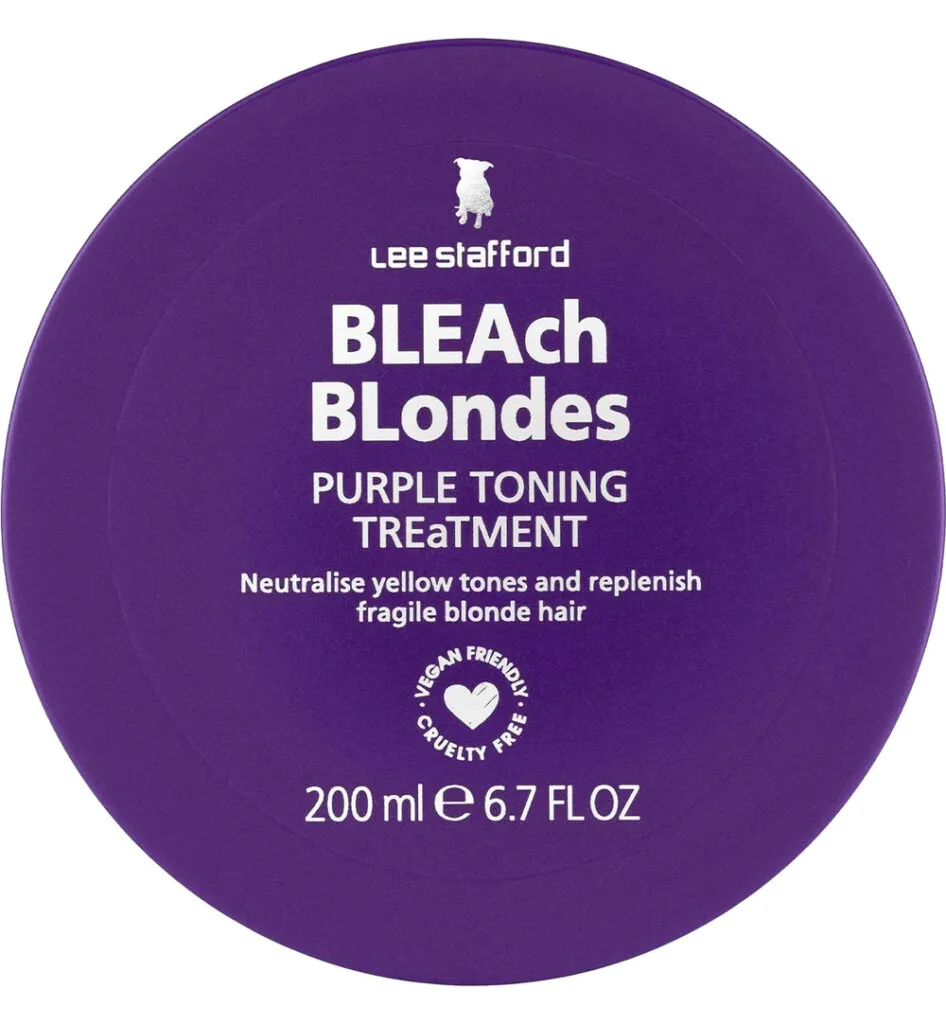 Lee Stafford Bleach blondes purple toning mask (200 ml)