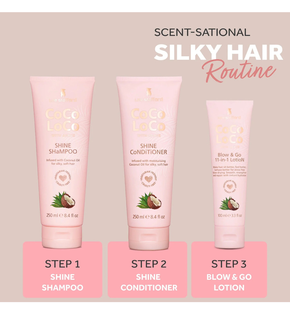 Lee Stafford Coco loco & agave blow en go (100 ml) - image 3