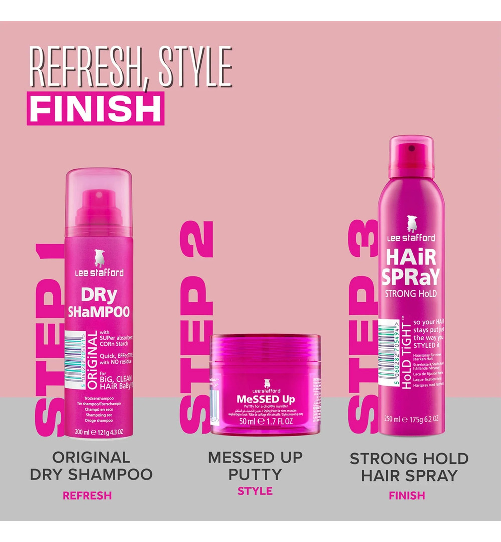 Lee Stafford Dry shampoo original (200 ml) - image 3