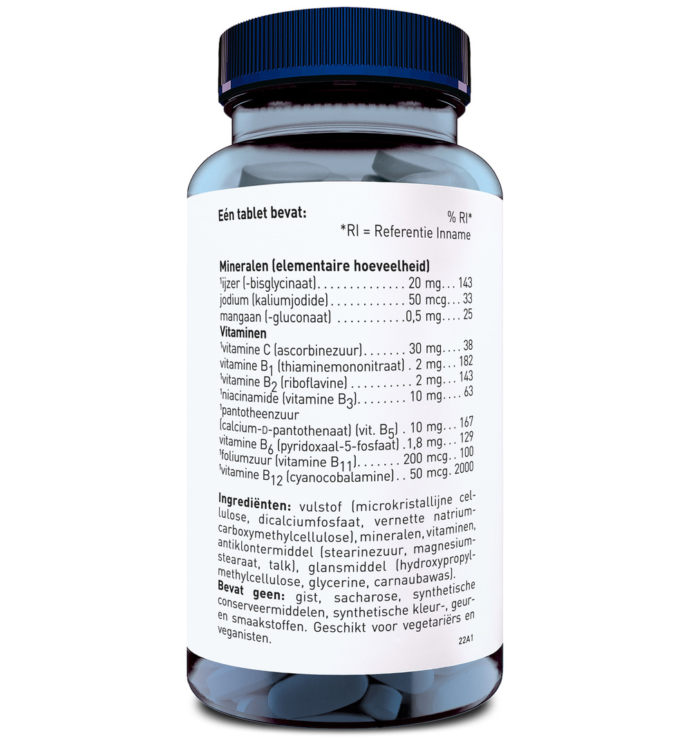 Orthica IJzer 20 complex (90 tabletten)