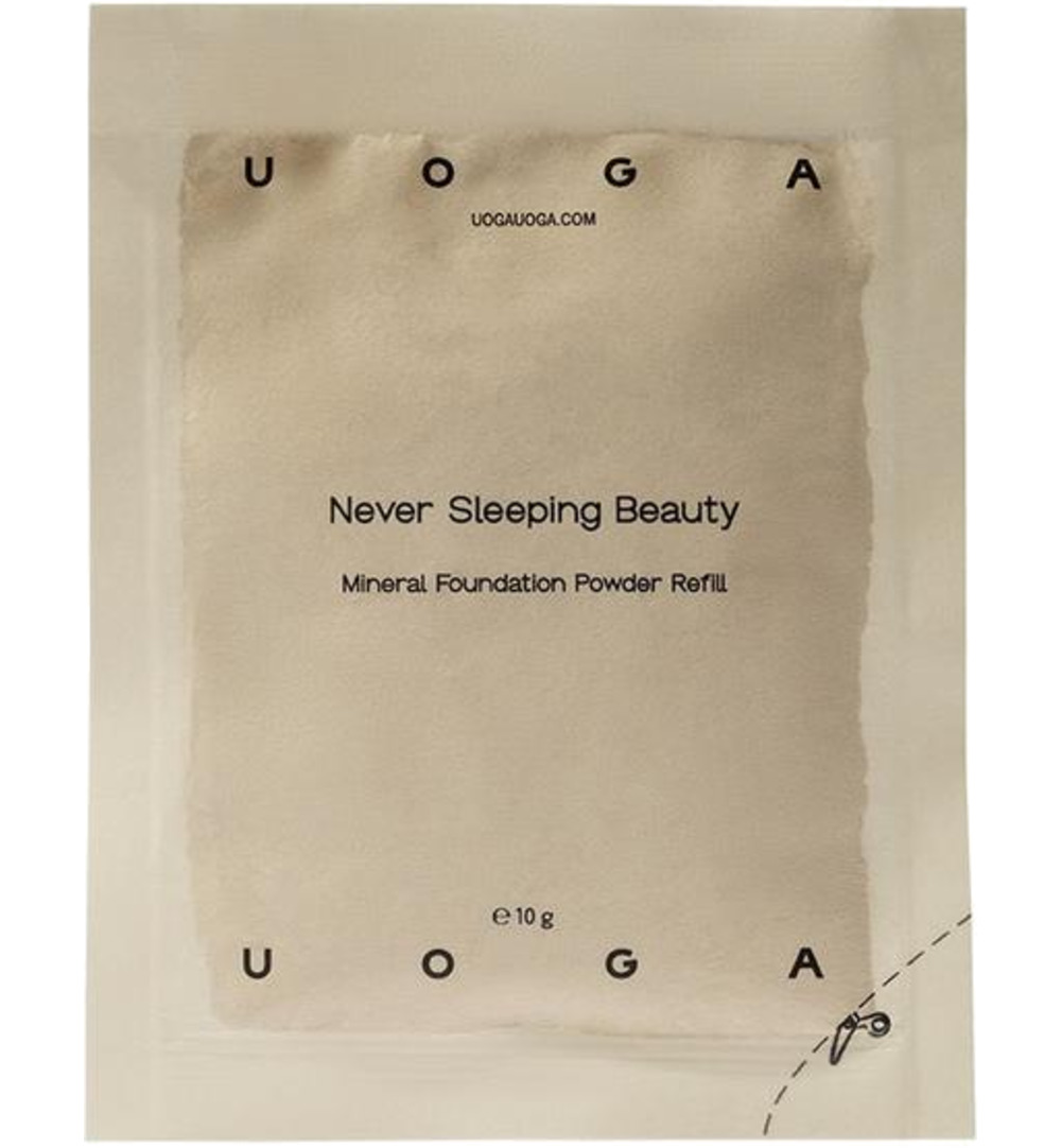 Uoga Uoga Foundation powders never sleeping beauty refill (10 gr)