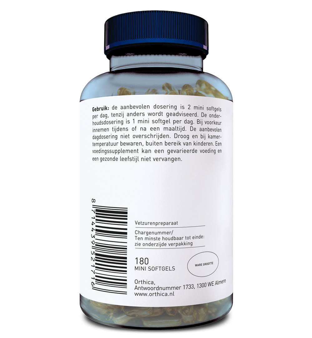 Orthica Gla & Epa (180 softgels) - image 2