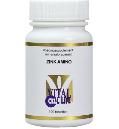 Vital Cell Life Zink amino 15mg (100 tabletten)