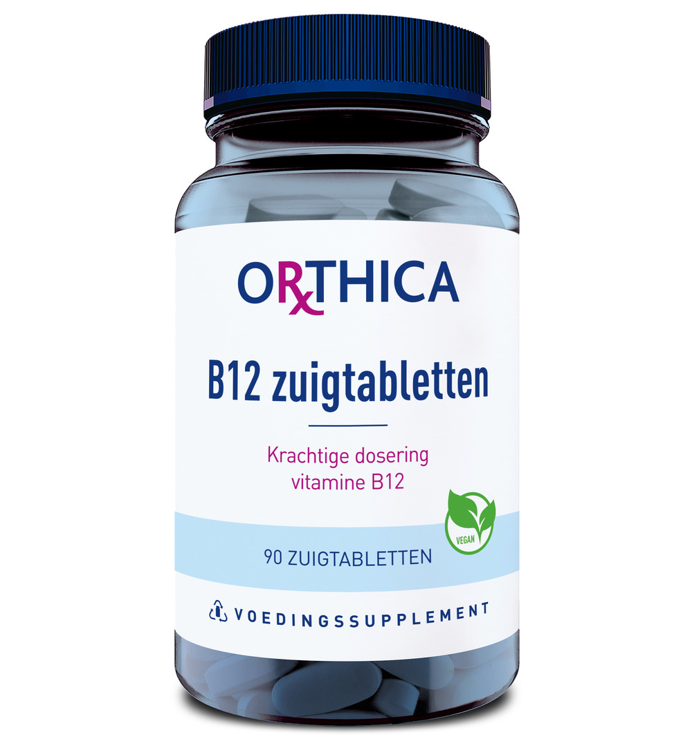 Orthica Vitamine B12 (90 zuigtabletten)