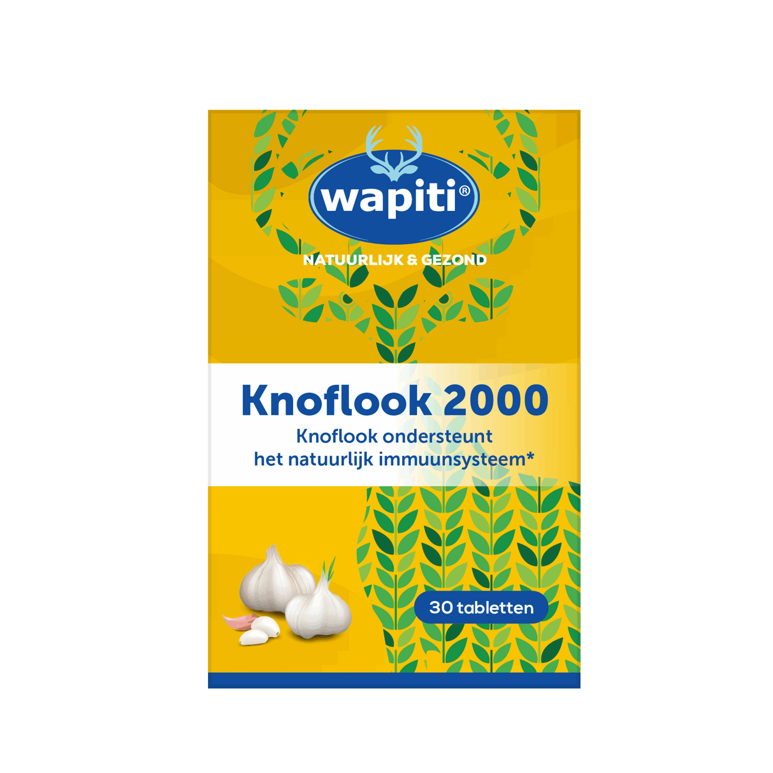 Wapiti Knoflook 2000 (30 tabletten)