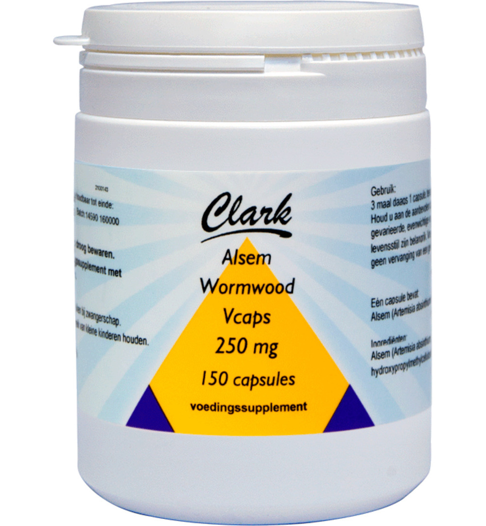 Clark Alsem/wormwood (150 vega capsules)