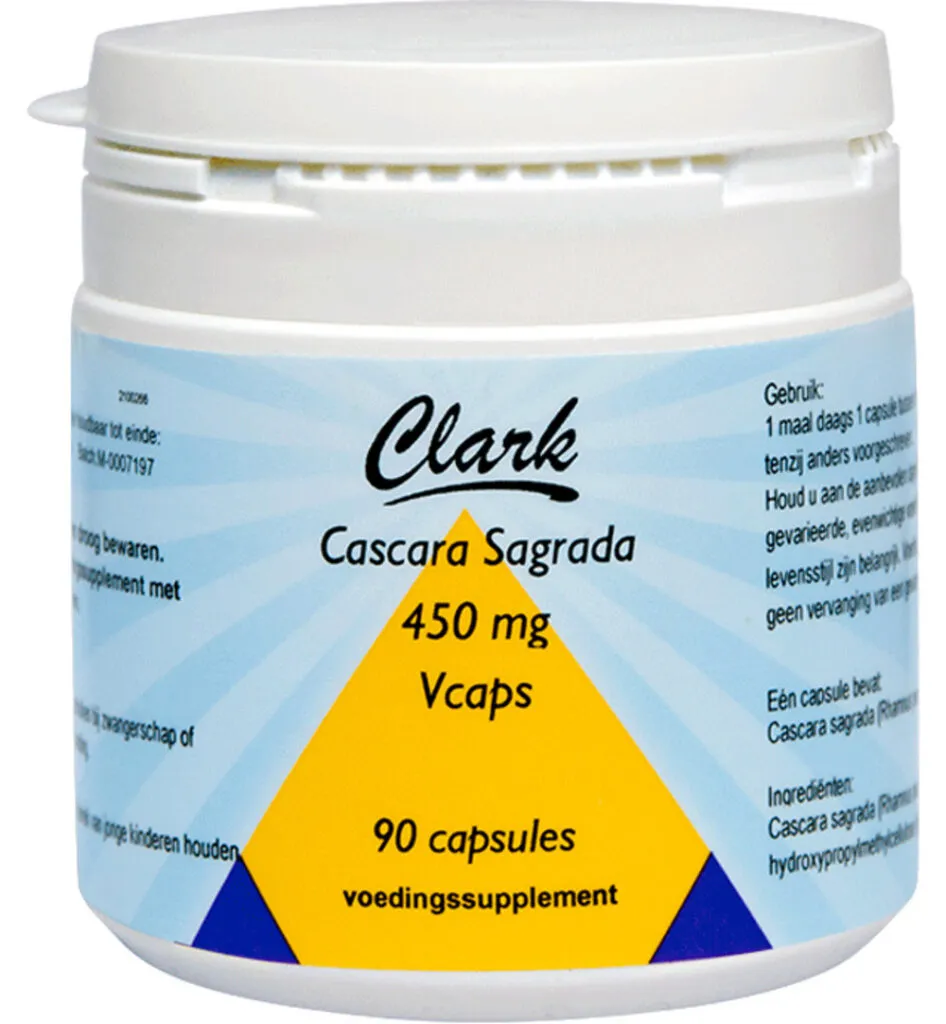 Holisan Cascara Sagrada 450Mg (90 vega capsules)