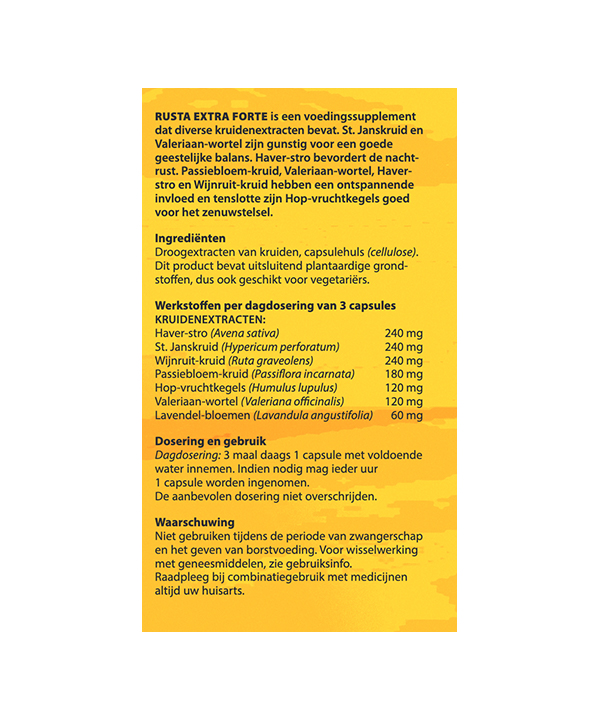 Bloem Rusta (100 capsules)