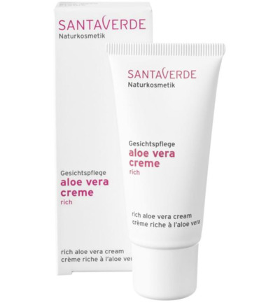 Santaverde Aloe vera dag/nachtcreme rich (30 ml)
