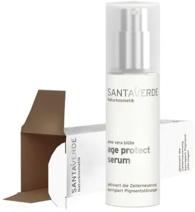 Santaverde Aloe vera age protect gezichtsserum (30 ml)