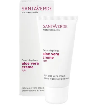 Santaverde Aloe vera dag/nachtcreme light (30 ml)