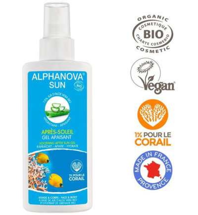 Alphanova Sun Sun Aftersun Spray vegan (125 ml)