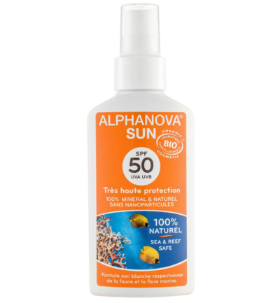 Alphanova Sun Sun spray SPF50 vegan (125 ml)