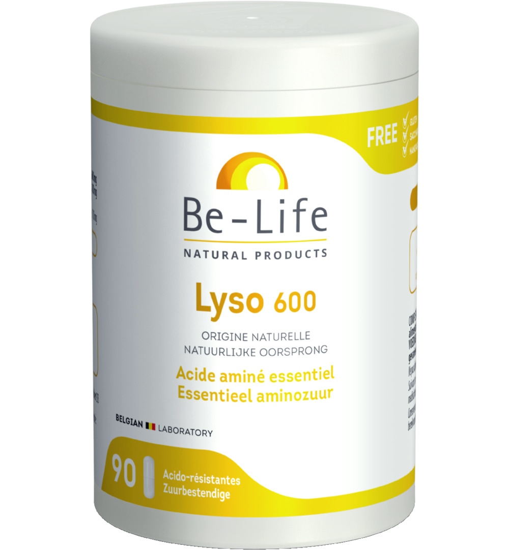 Be-Life Lyso 600 L-Lysine (90 softgels)