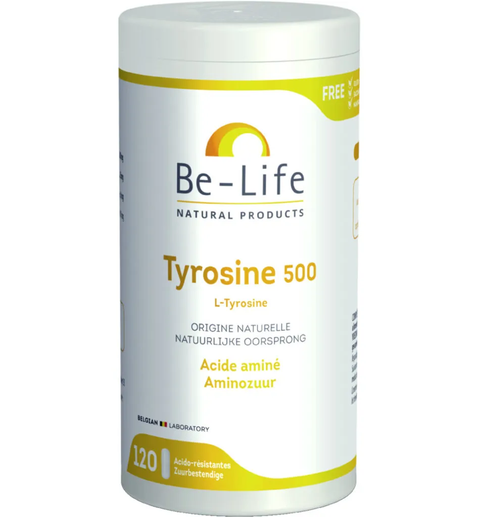 Be-Life Tyrosine 500 (120 softgels)