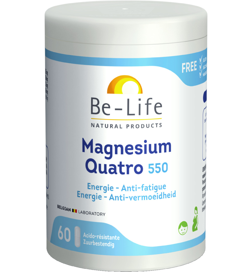 Be-Life Magnesium quatro 550 (60 softgels)