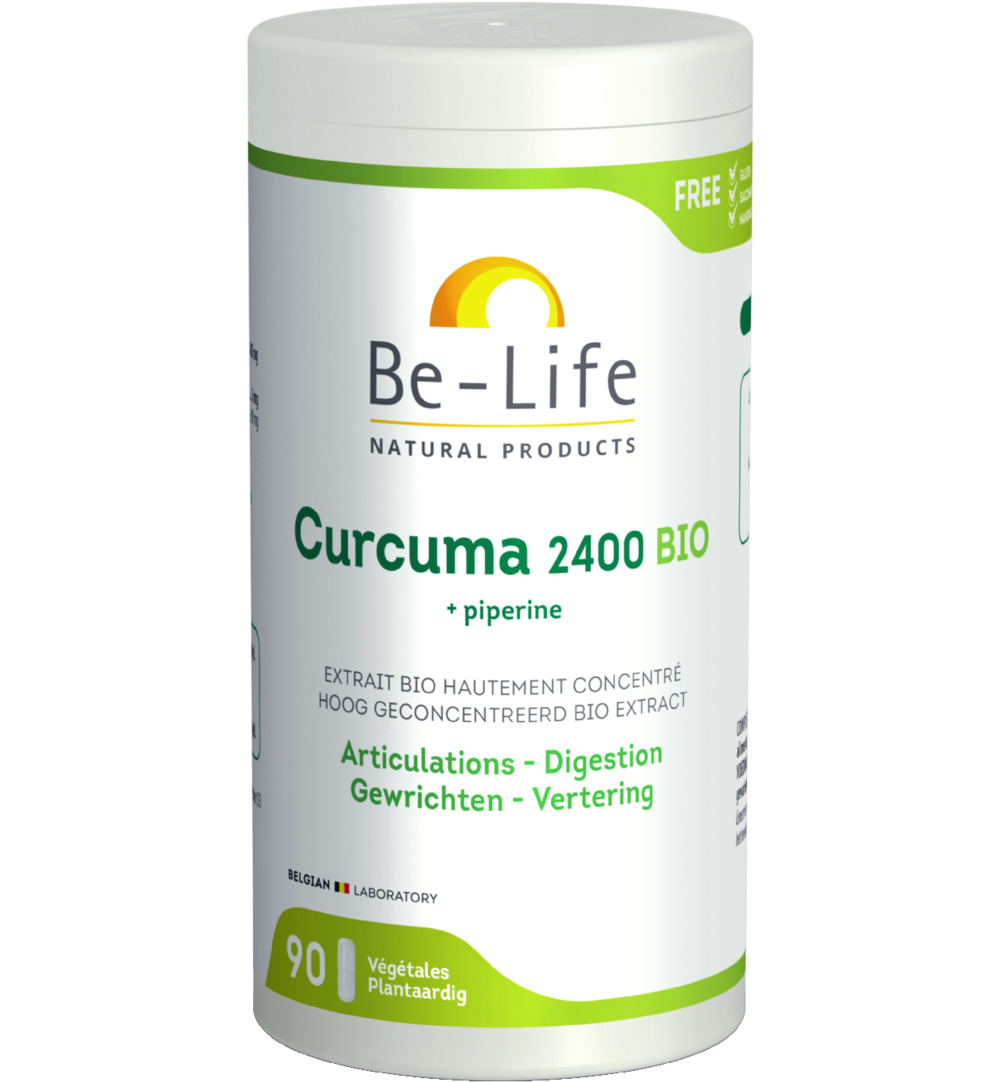 Be-Life Curcuma 2400 + piperine bio (90 softgels)