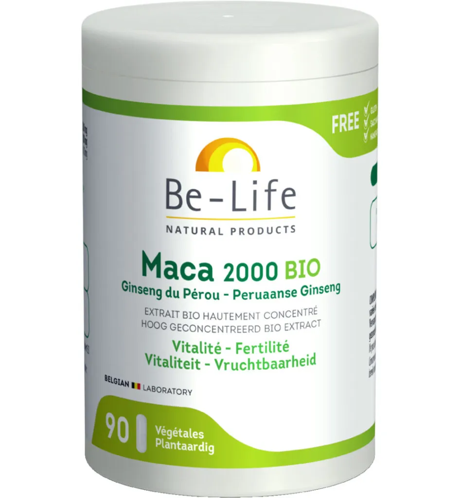 Be-Life Maca 2000 bio (90 softgels)