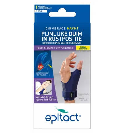 Epitact Duim orthese nacht links maat M (1 stuk)