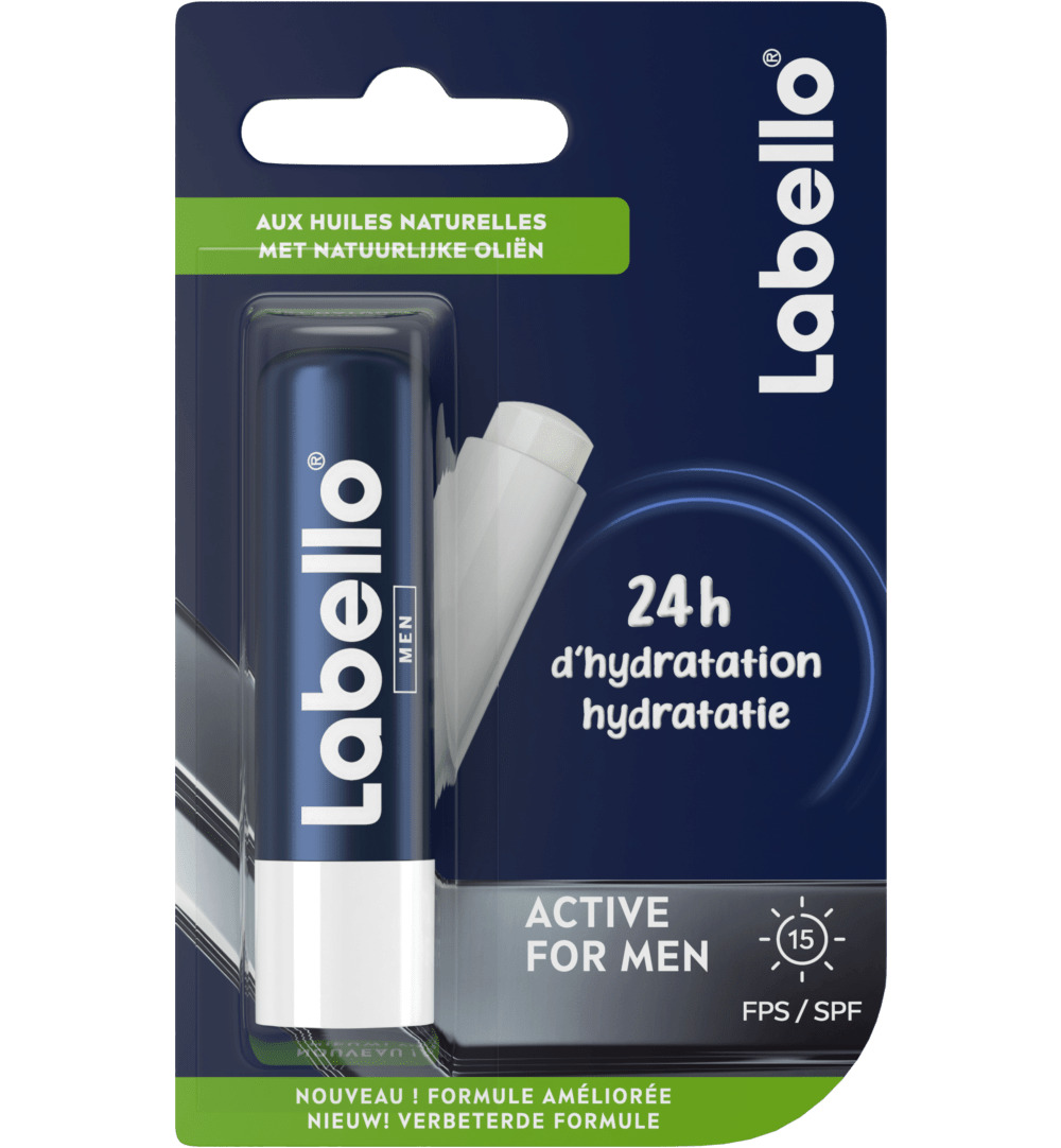 Labello Men activ SPF15 blister (4,8 gr)