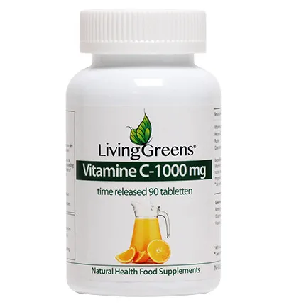 LivingGreens Vitamine C 1000mg TR (90 tabletten)