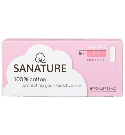 Sanature Tampons mini (16 stuks)