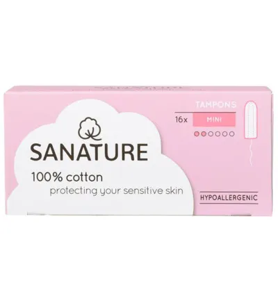 Sanature Tampons mini (16 stuks)