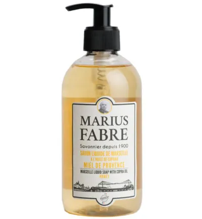 Marius Fabre Zeep honing met pomp (400 ml)