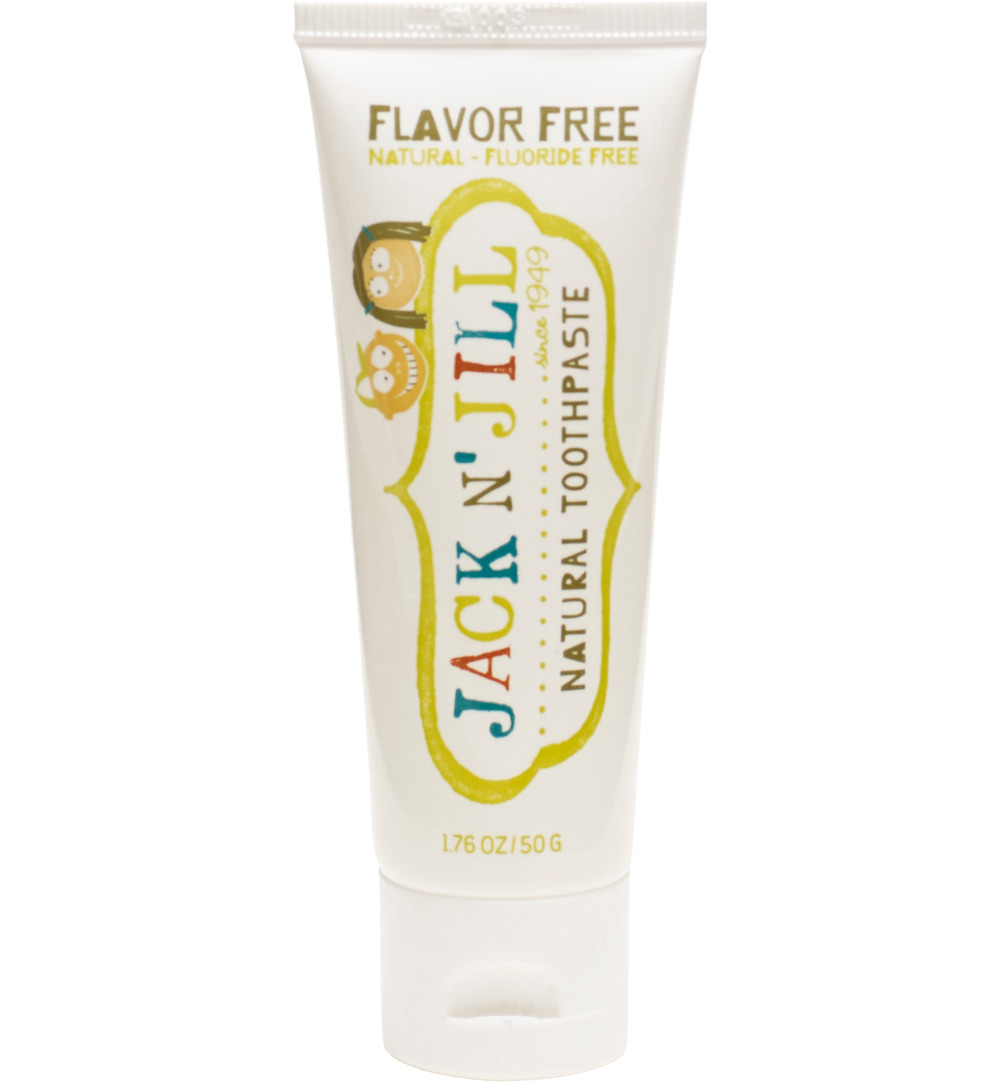 Jack n' Jill Natural toothpaste flavour free (50 gr)