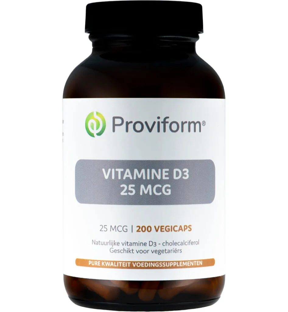 Proviform Vitamine D3 25Mcg (200 vega capsules)