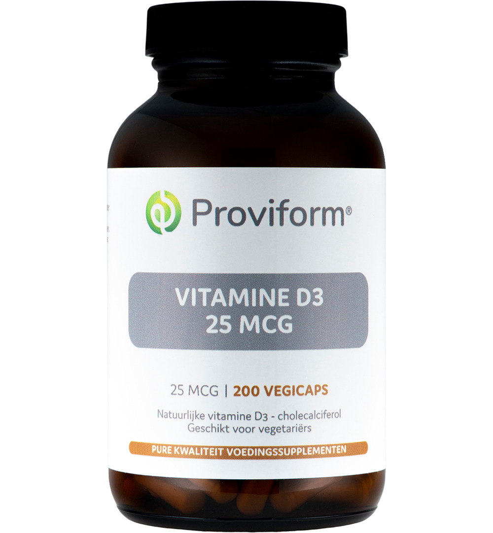 Proviform Vitamine D3 25Mcg (200 vega capsules)