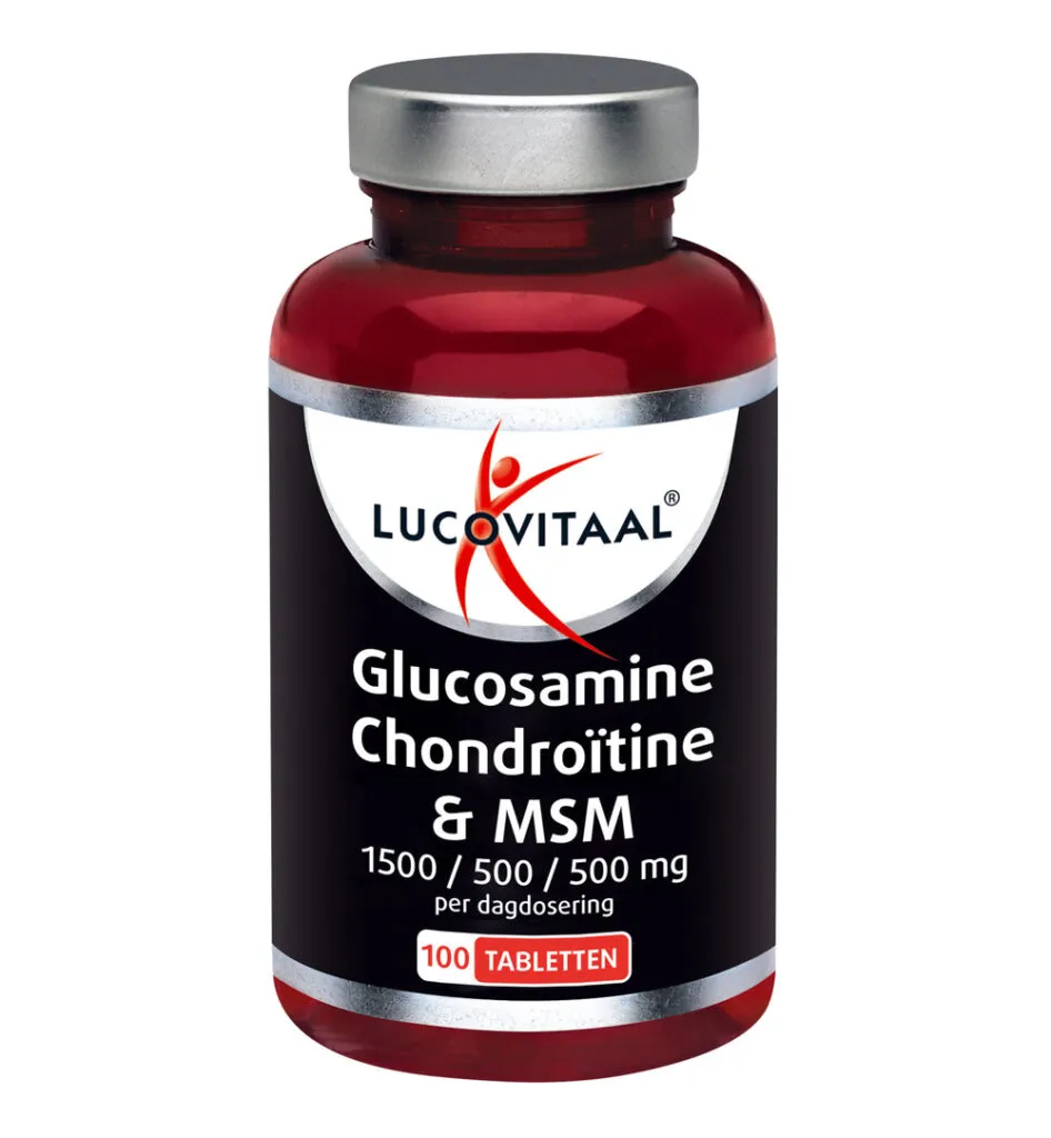 Lucovitaal Glucosamine Chondroïtine MSM (100 tabletten)