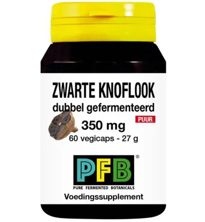 Snp Zwarte knoflook dubbel gefermenteerd (60 vega capsules)