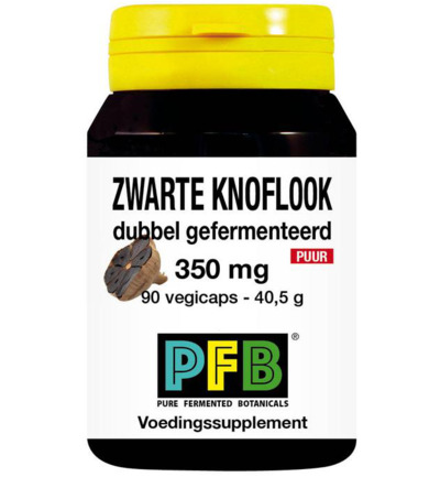 Snp Zwarte knoflook dubbel gefermenteerd (90 vega capsules)
