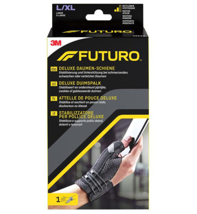 Futuro Deluxe duimspalk maat L/XL zwart (1 stuk)